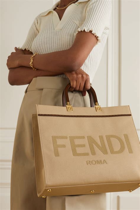 fendi mini double f bag|fendi sunshine medium tote bag.